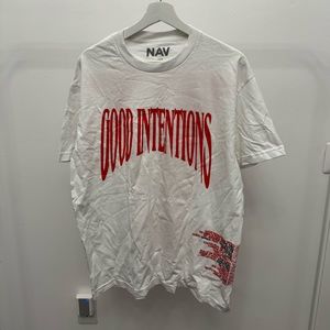 NAV x Vlone Good Intentions tee